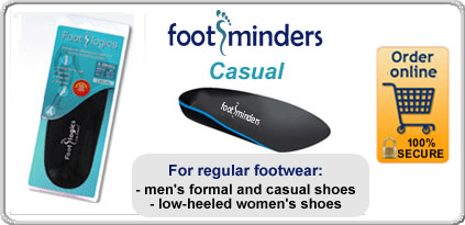 Footminders Catwalk Orthotics for Women's Footwear