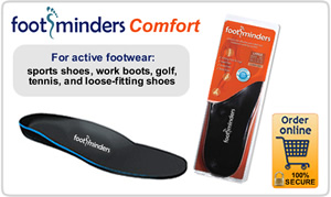 Footminders Comfort Orthotic Insoles